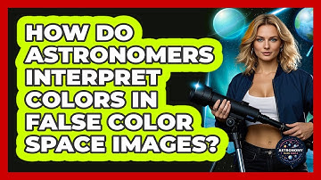 How Do Astronomers Interpret Colors In False Color Space Images? - Astronomy Made Simple