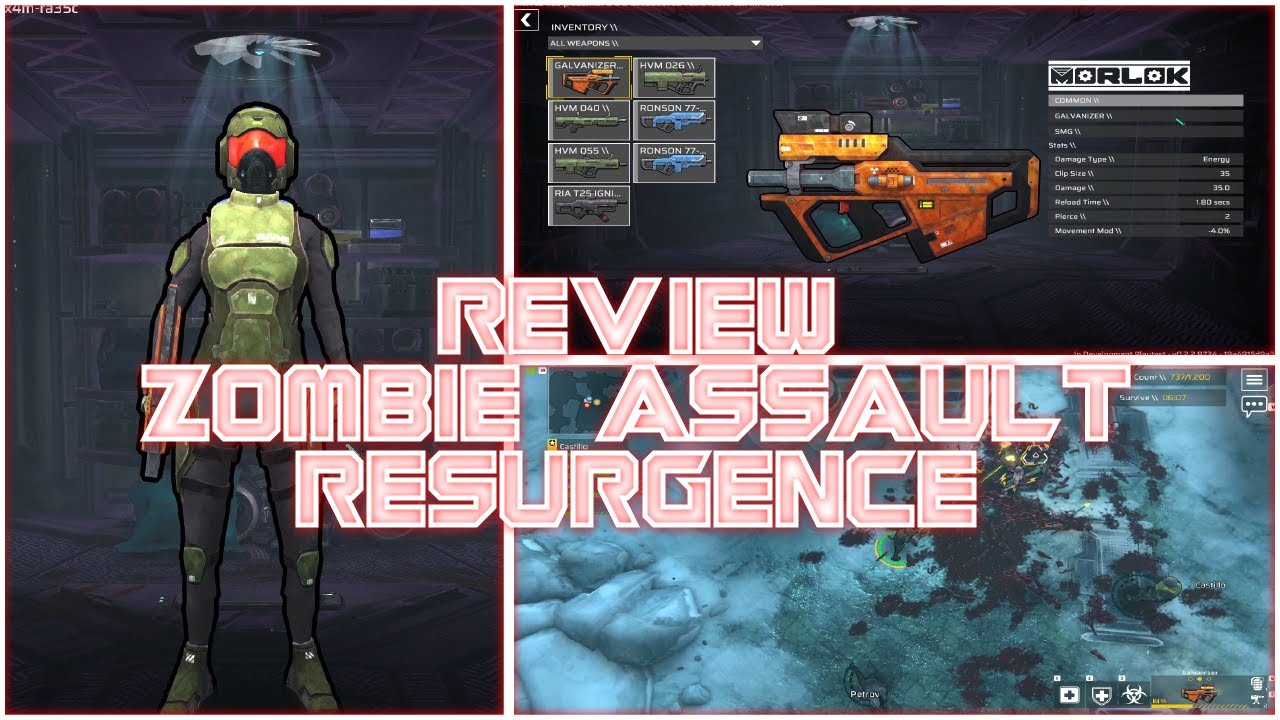REVIEW DE LA SEGUNDA PRUEBA DE ZOMBIE ASSAULT RESURGENCE. 