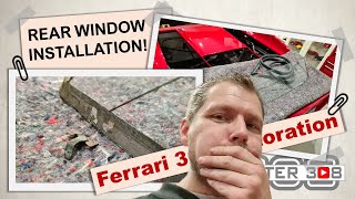 Rear window installation drama | Ferrari 308 restoration | Episode 43
