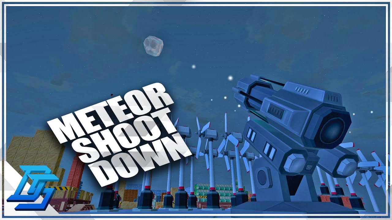 SHOOTING DOWN THE METEOR GAMEPLAY, WATER WORLD END! - ECO Gameplay  - Part 12 (2021)