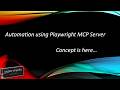Automation using Playwright MCP Server