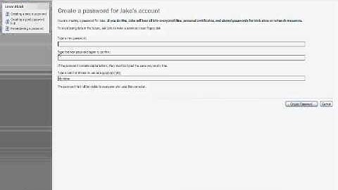 How to create a User account on Windows XP