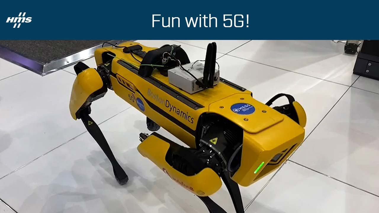 Fun with 5G! Applications with the 5G router from HMS.