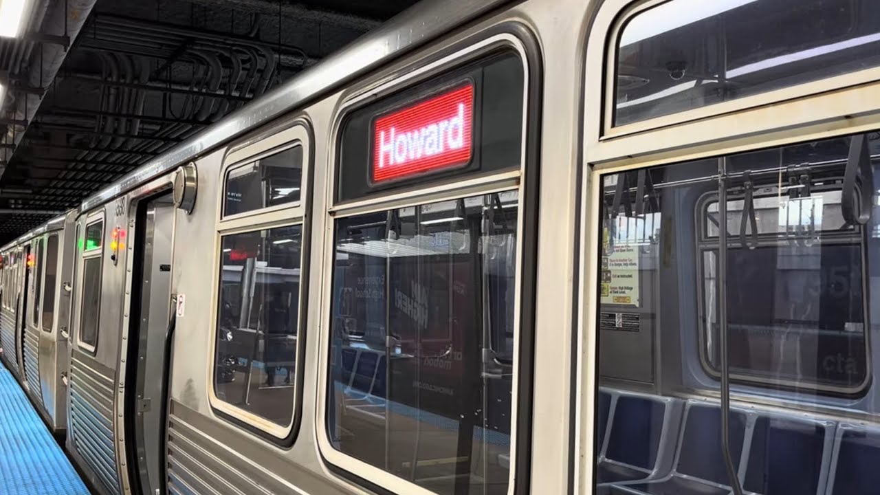 CTA Chicago Red Line Train — Full Ride Northbound from 95th St/Dan Ryan to Howard