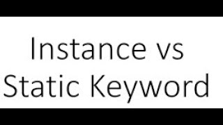 Core Java Day 3 | Instance vs Static in Java | Java for Beginners | Java with RK