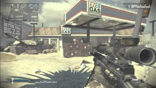Call of Duty Ghosts - 1v2 Quickscope match USR Gameplay - (COD GHOSTS)