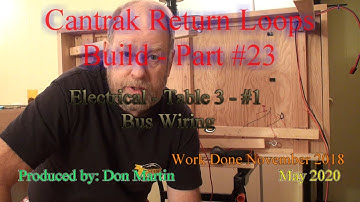 Build #23 - N Scale Cantrak Reverse Loop.