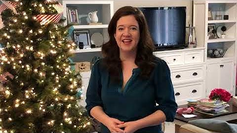 How to Add Ribbon to a Christmas Tree (Easy Hack Anyone Can Do!)