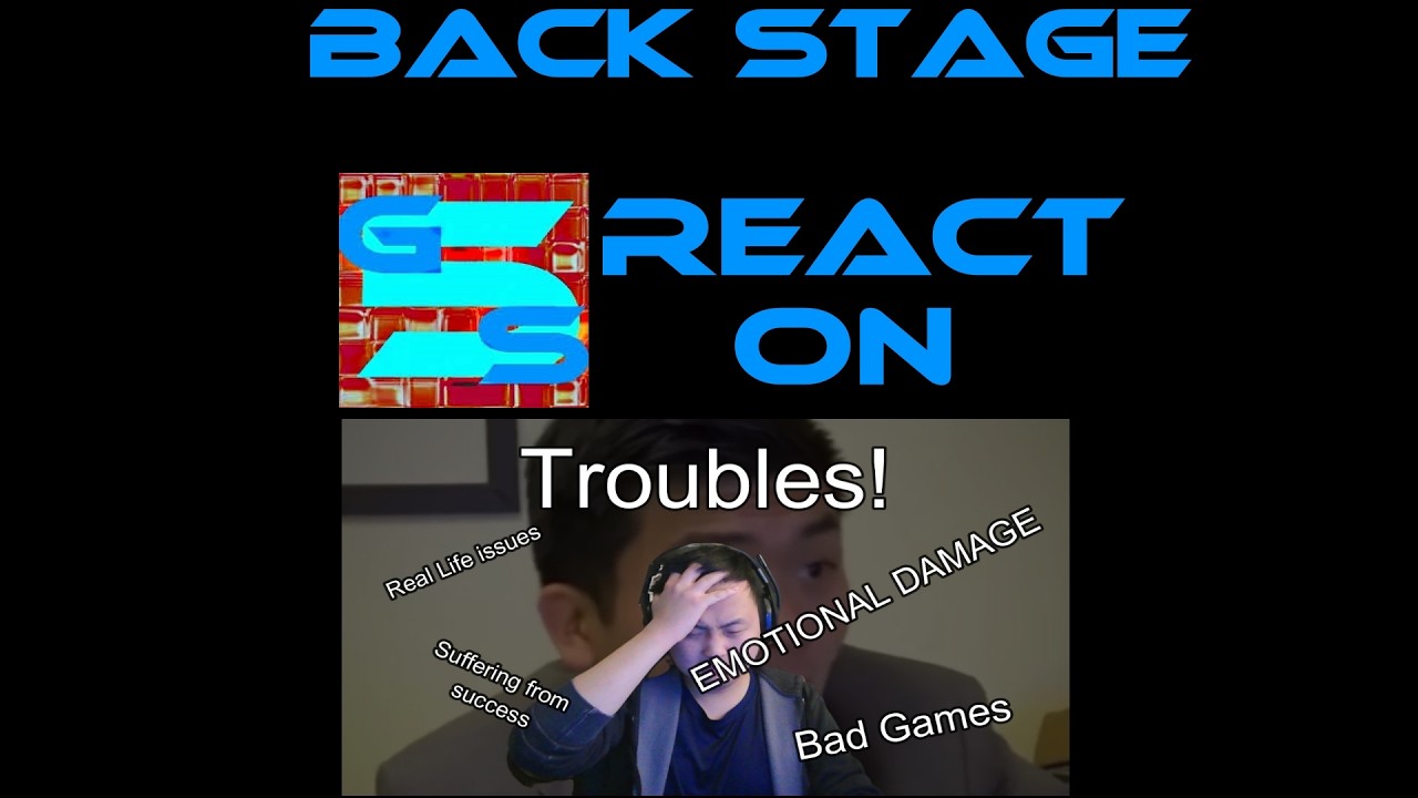BACK STAGE: Reaction on @JoeNathan09 Why I Almost QUIT Video Games FOREVER!