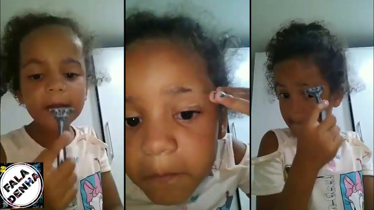 MENINA RASPANDO A SOBRANCELHA (MEME DO TWITTER) - YouTube