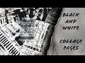 Easy blackwhite collage sheets tutorialplusa visit about the artists path