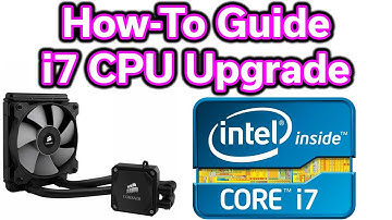 Upgrade Your CPU & Install a Liquid Cooler - Step-by-Step Guide - i7-2600K