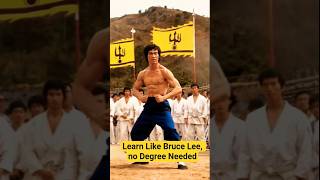 Learn Like Bruce Lee,no Degree Needed|#shorts​#facts#viral#brucelee#news#nature#trending #sportsnews