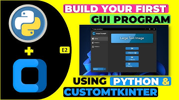 Build Your First Modern GUI Using CustomTkinter Framework in Python - E2 - Hindi - Harsh Nagar
