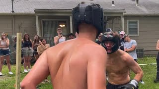 Backyard boxing matches