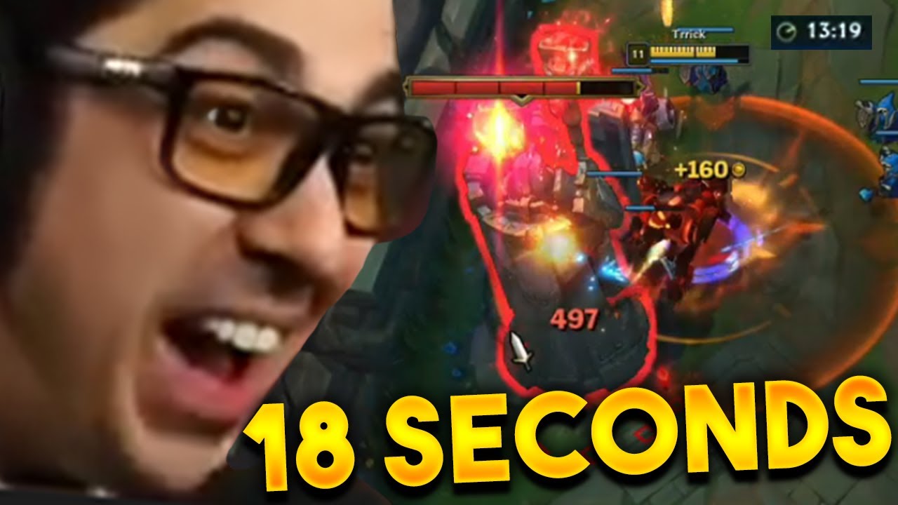 I DESTROYED HIS FIRST TOWER IN 18 SECONDS 