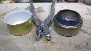 Evernew Titanium Alcohol Stove with a Snuffer Recover mod suggested by jhippl