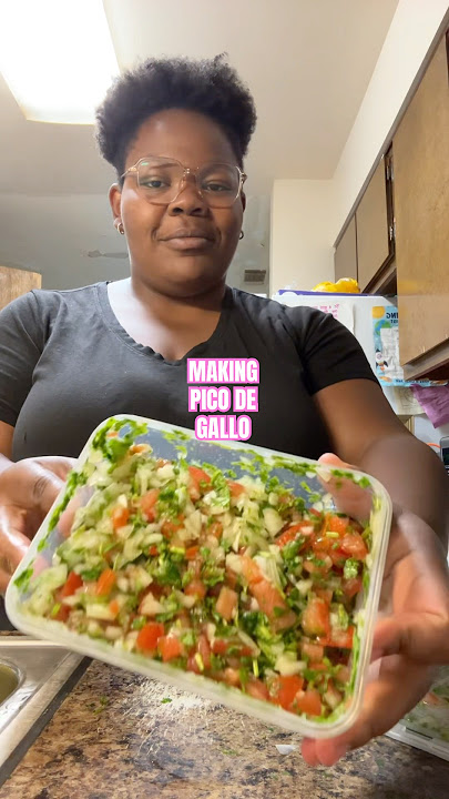 My version of pico de gallo #lowincome #tahlia #homemadecooking #momof2