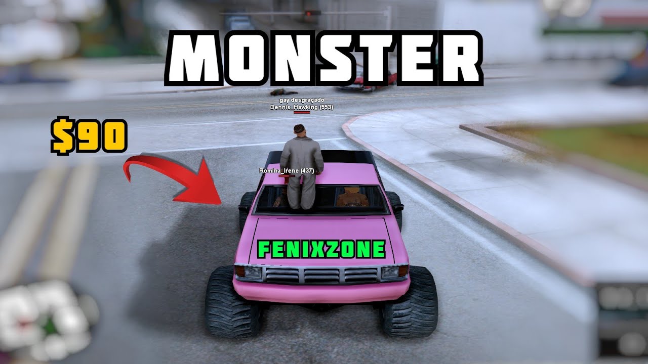 Me compro la MONSTER en FenixZone Roleplay | EL SERVIDOR MÁS ACTIVO DE SAMP (GTA ONLINE)
