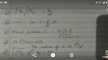 Trb physics unit 1- Beta and gamma function