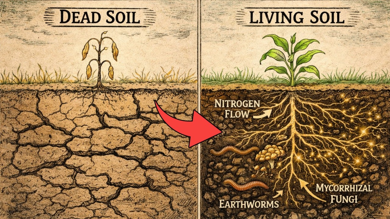 Bring Dead Soil Back to Life Naturally (Step-by-step Guide) - YouTube