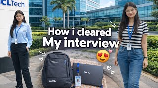 How i cleared my HCL interview 