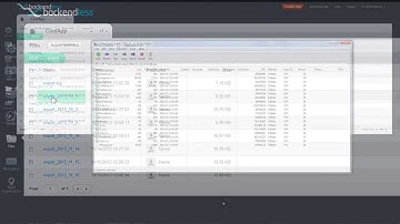 Exporting Application Data in Backendless