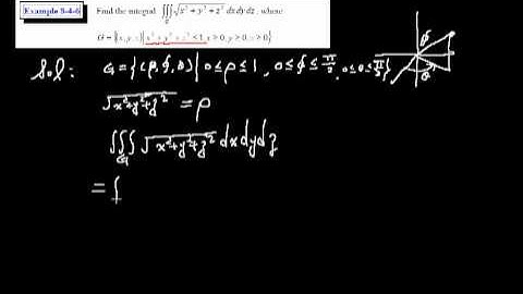 84 Multiple Integration in Polar, Cylindrical and Spherical Coordinates 140 | icalculus CSU