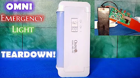 Omni Emergency Light AEL-100 | Teardown!