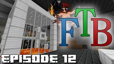 MineCrew Feed The Beast - Episode 12 - Lava Tank