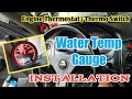 Honda Civic: Installation of Water Temp Gauge (Thermostst / Thermo switch)
