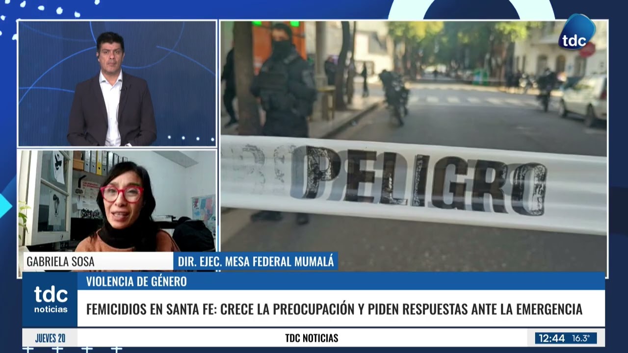GABRIELA SOSA | ADVIERTEN POR EL AUMENTO DE FEMICIDIOS Y RECLAMAN MEDIDAS URGENTES EN SANTA FE