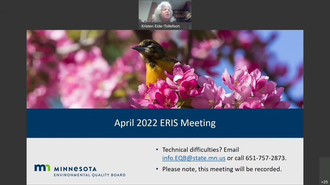 April 2022 Environmental Review Implementation Subcommittee meeting