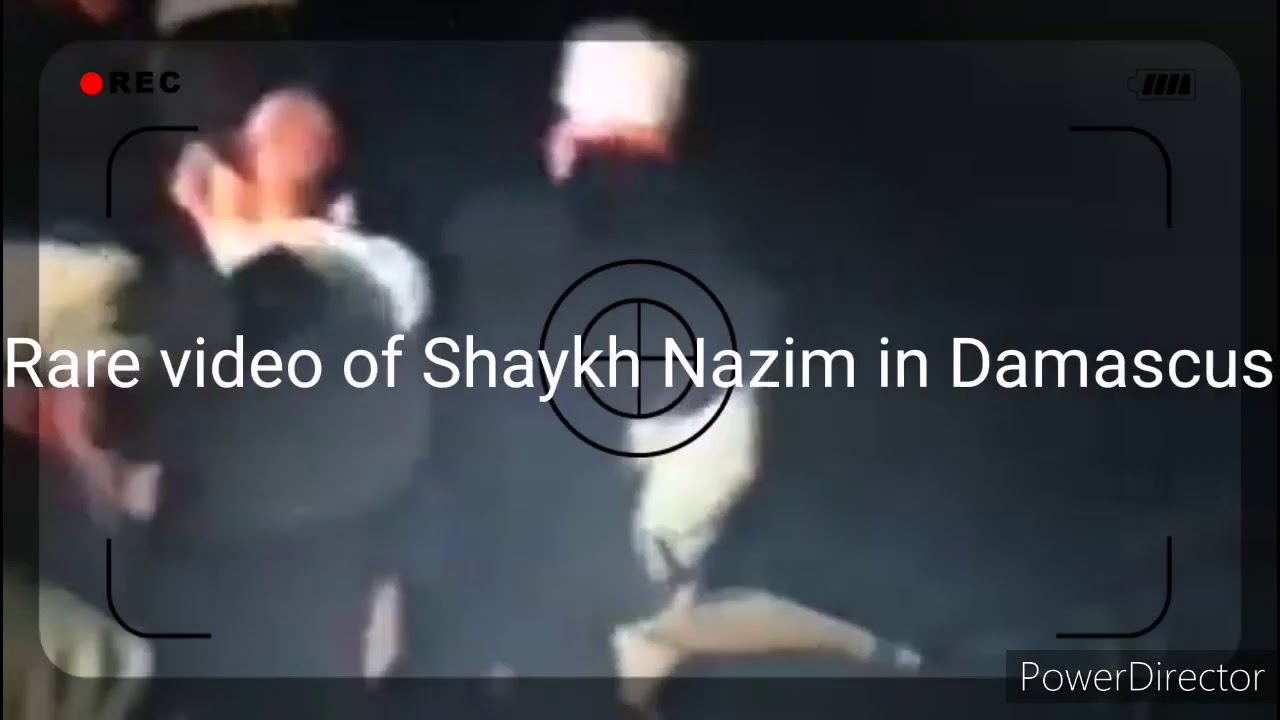Sheikh Nazim in Damascus rare video