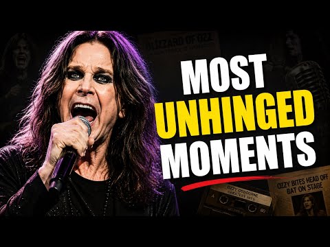 Ozzy Osbourne’s Most Unhinged Moments Caught on Camera