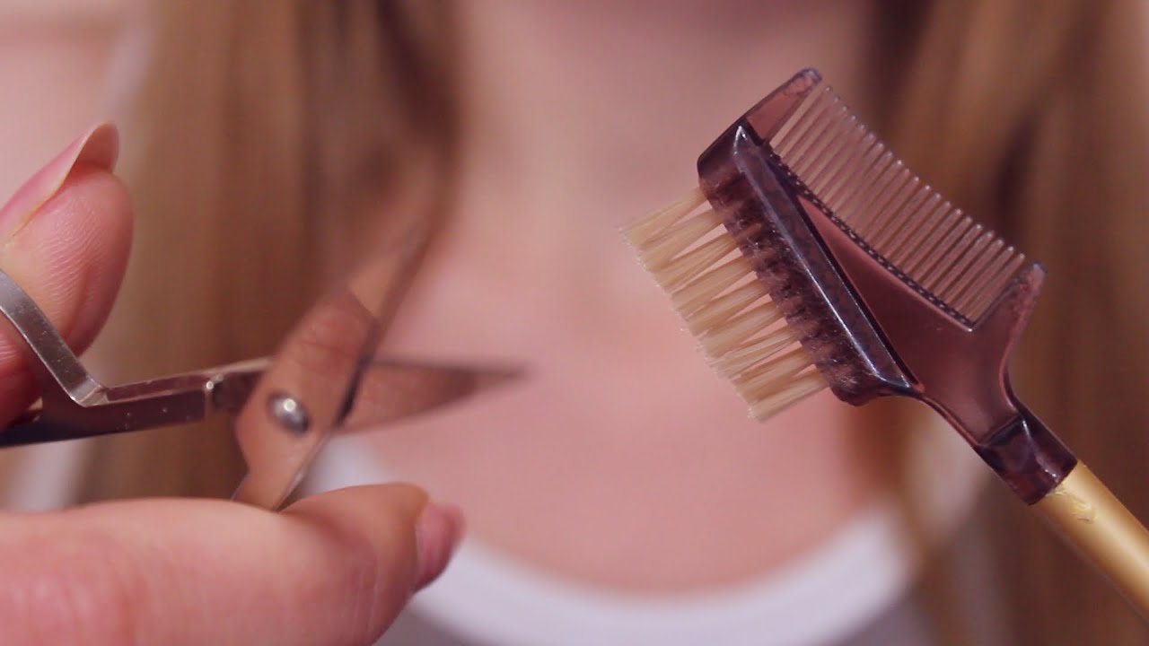 ASMR Plucking & Shaping Your Eyebrows 🌸 No talking, layered sounds