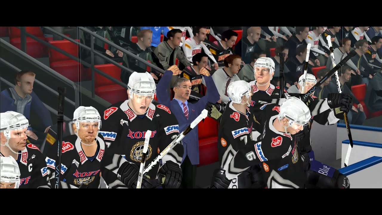 SM-Liiga 06-07 MOD (NHL 04). TPS - HIFK 1st period