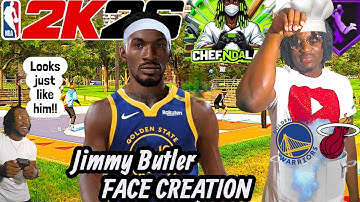 The Realest Jimmy Butler NBA 2k25 Face Creation (Chef