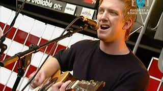 Queens of the Stone Age acoustic @ Channel V, 2003 + Interview