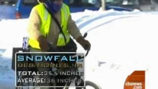 Snow, Ice Covers Midwest