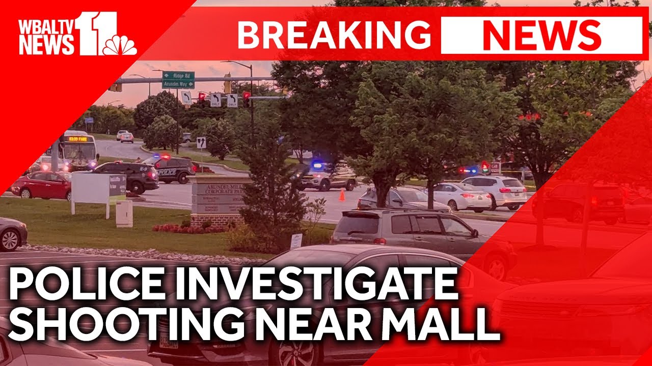 Police investigate shooting near Arundel Mills - YouTube