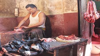 Goat Head Cutting Video | Travel Bangla 24 | Lamb Head Cleaning
