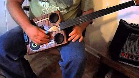 Robert Massaro custom 5 string banjo guitar