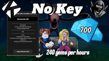 99 Nights In The Forest Roblox Diamond Auto Farm Script 1 - 4 DIAMONDS MINS  No Key 100% Safe