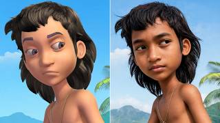 Real Life Mowgli 🤩 | The Jungle Book Characters in Real Life Version 🌿🐯