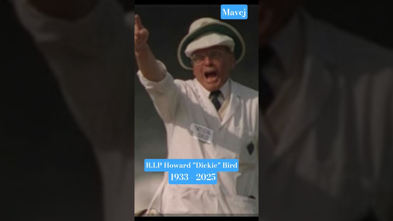 Legend of the sport. R.I.P Dickie Bird 
