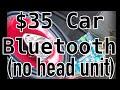 Low Cost Bluetooth Car Stereo - No Head Unit