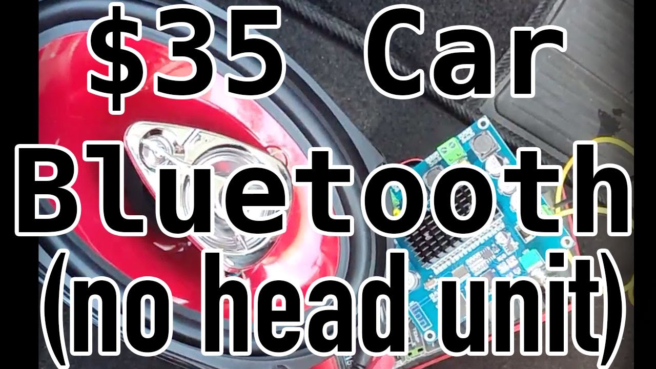 Low Cost Bluetooth Car Stereo No Head Unit YouTube