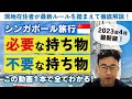 【2023年版】シンガポール旅行が10倍楽しめる持ち物チェックリスト