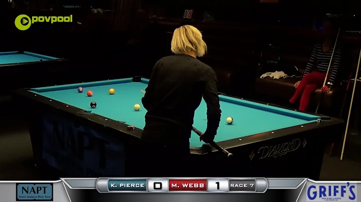 #6 - 10 BALL - Kim PIERCE vs Monica WEBB - 2017 NA...